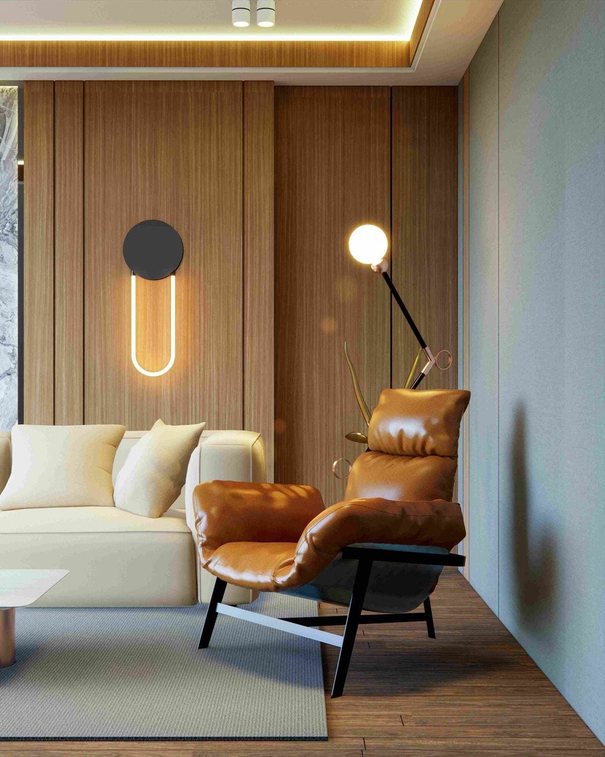 Interior Apartemen Springwood Residence — foto 1 dari 5