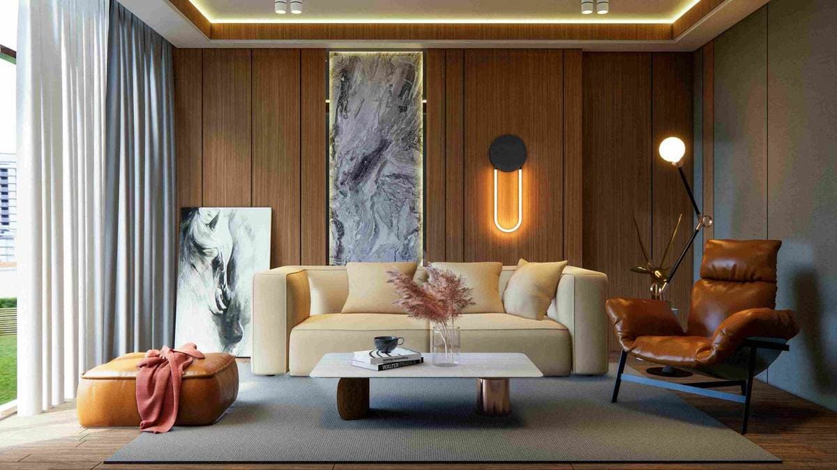 Interior Apartemen Springwood Residence — foto 3 dari 5