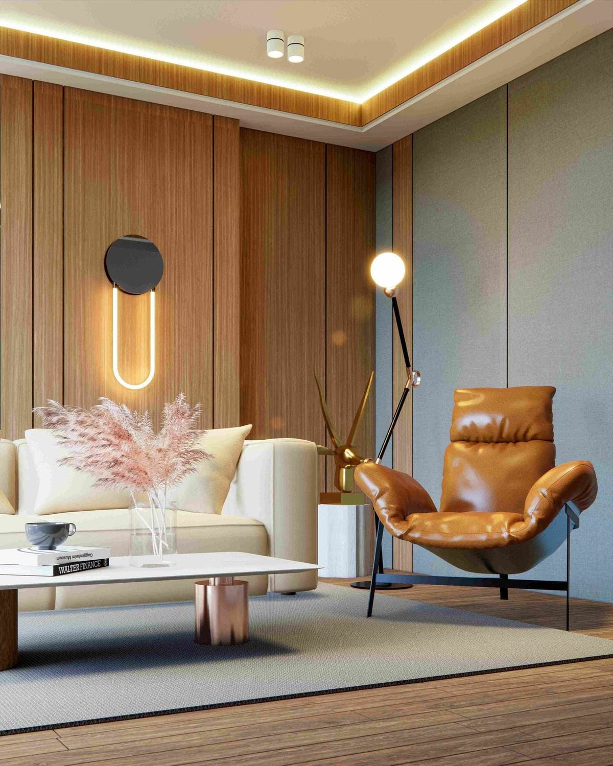 Interior Apartemen Springwood Residence — foto 4 dari 5