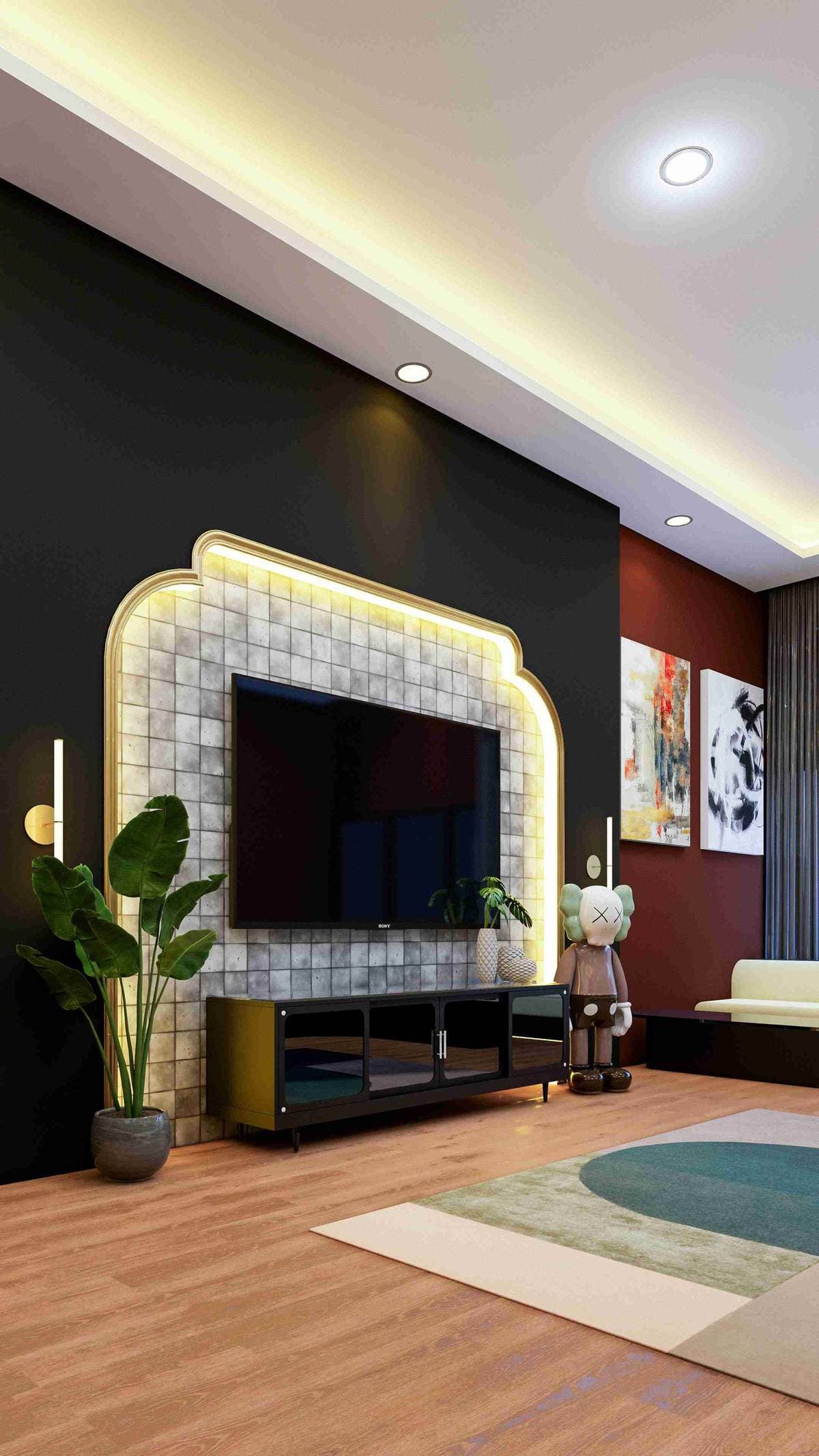 Interior D'Colony Cafe — foto 10 dari 11