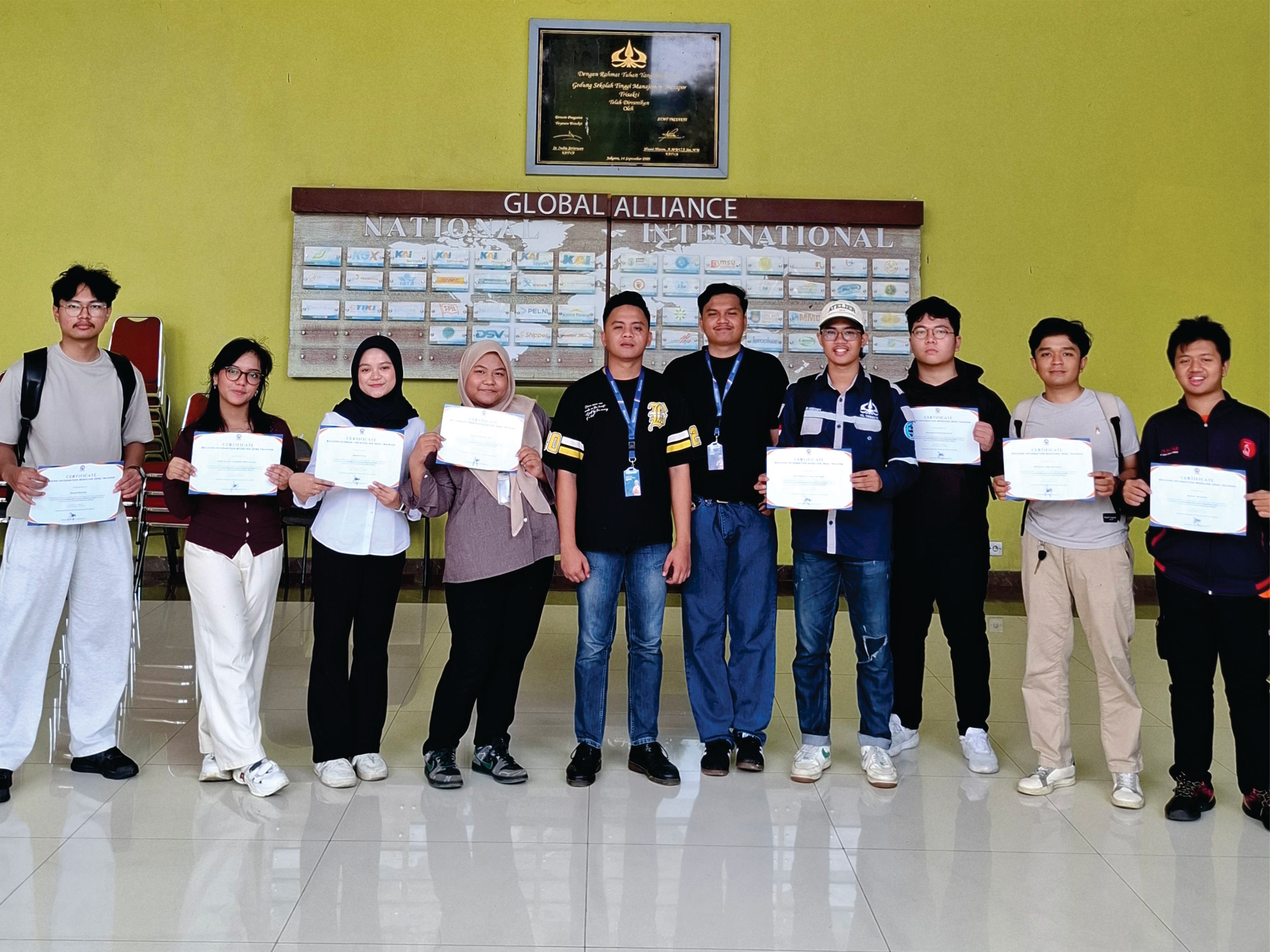 Dokumentasi kegiatan BIM PT Konstruksi Satu Rotasi